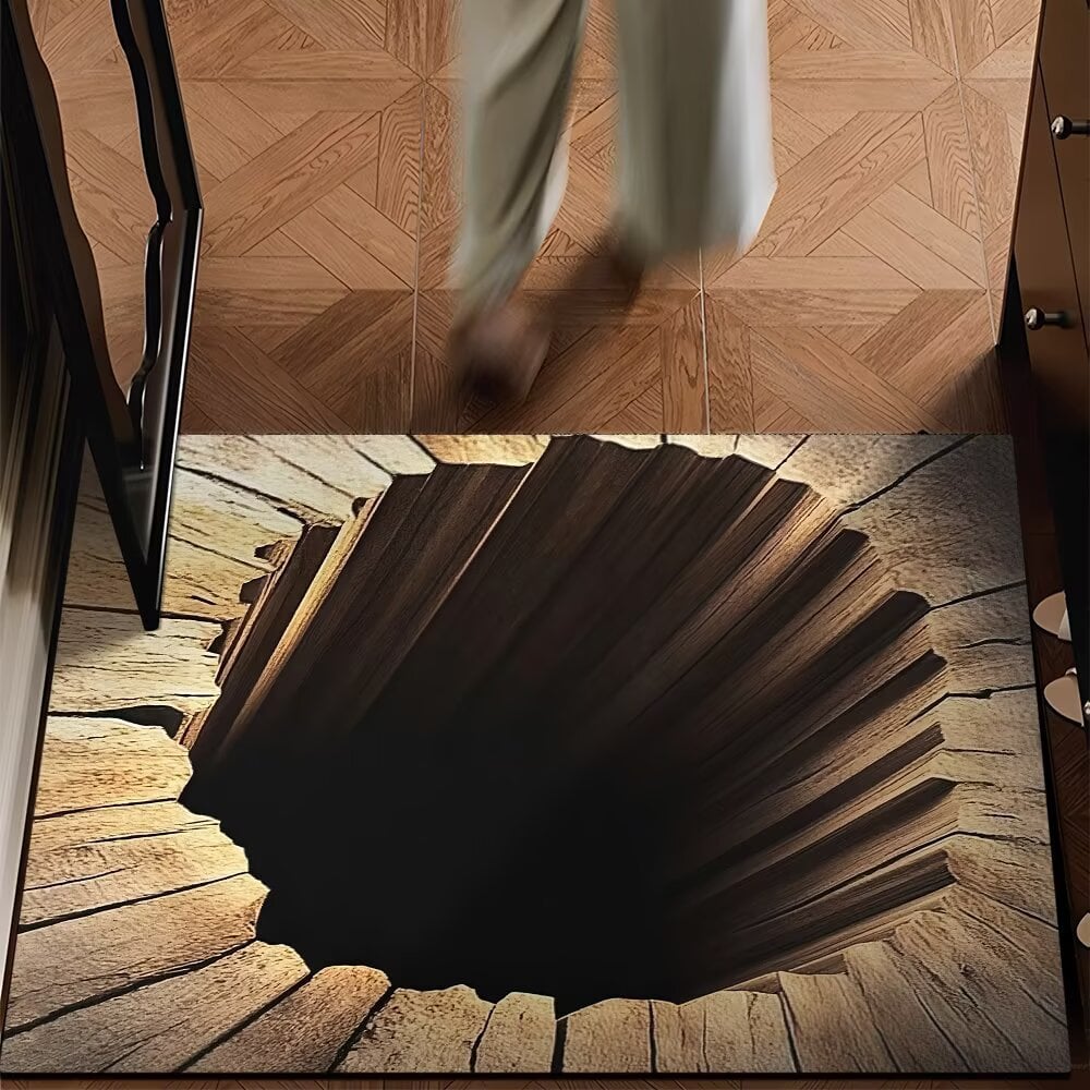 Watch Your Guests Jump! 😱 The Rug That Defies Gravity 🌀