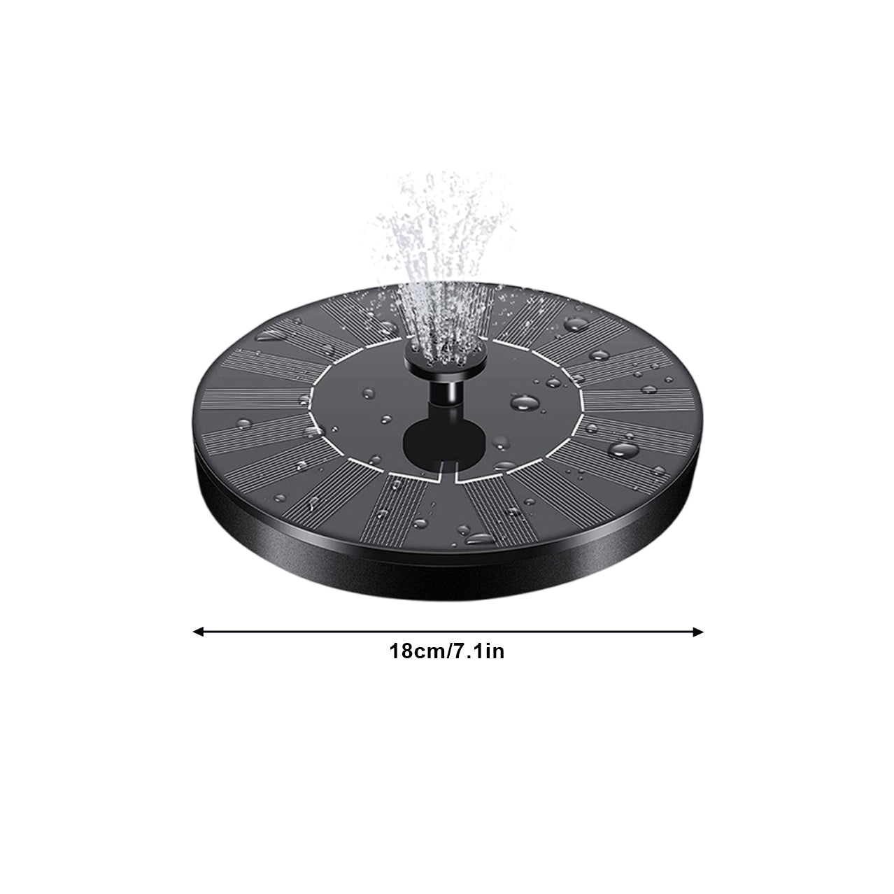 🔥Solar Fountain – No Electricity Needed, Just Sunlight | Easy Outdoor Water Feature for Garden, Pond & Bird Bath