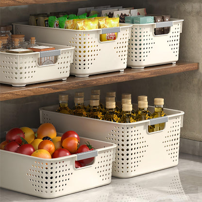 Ventilated Plastic Storage Basket