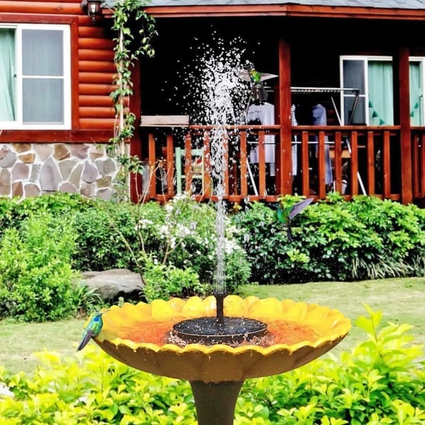 🔥Solar Fountain – No Electricity Needed, Just Sunlight | Easy Outdoor Water Feature for Garden, Pond & Bird Bath