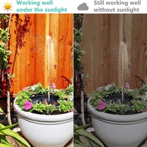 🔥Solar Fountain – No Electricity Needed, Just Sunlight | Easy Outdoor Water Feature for Garden, Pond & Bird Bath
