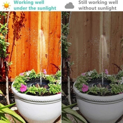 🔥Solar Fountain – No Electricity Needed, Just Sunlight | Easy Outdoor Water Feature for Garden, Pond & Bird Bath
