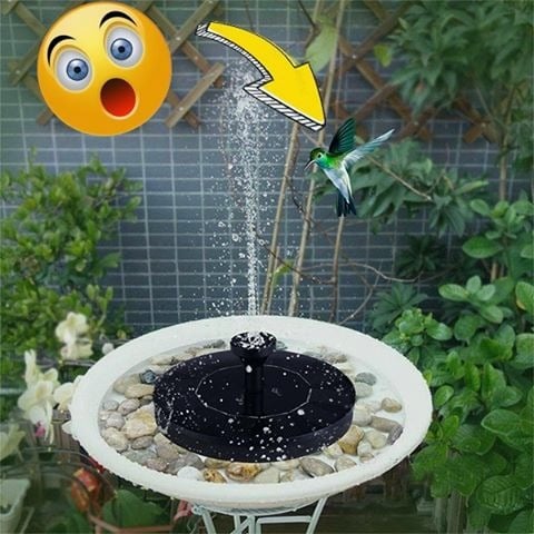 🔥Solar Fountain – No Electricity Needed, Just Sunlight | Easy Outdoor Water Feature for Garden, Pond & Bird Bath