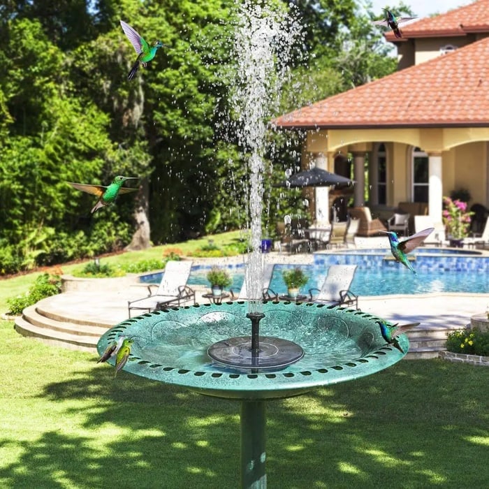 🔥Solar Fountain – No Electricity Needed, Just Sunlight | Easy Outdoor Water Feature for Garden, Pond & Bird Bath