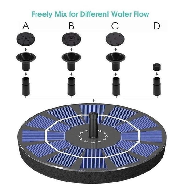 🔥Solar Fountain – No Electricity Needed, Just Sunlight | Easy Outdoor Water Feature for Garden, Pond & Bird Bath